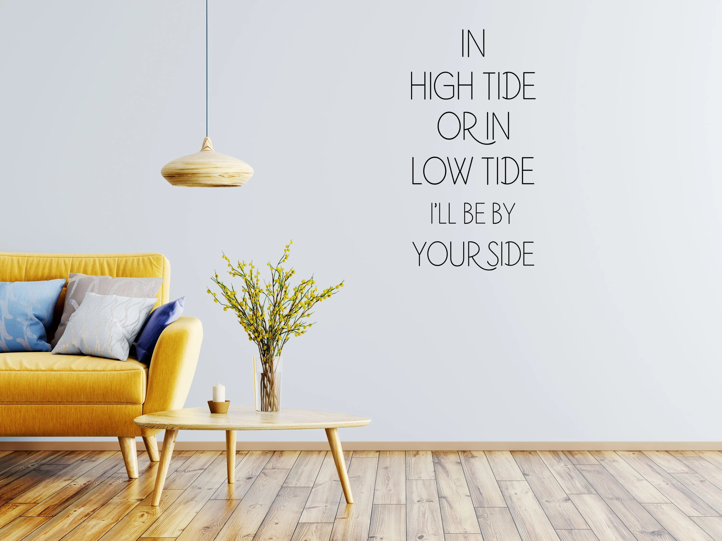 In High Tide or Low Tide Living Room Wall Decal