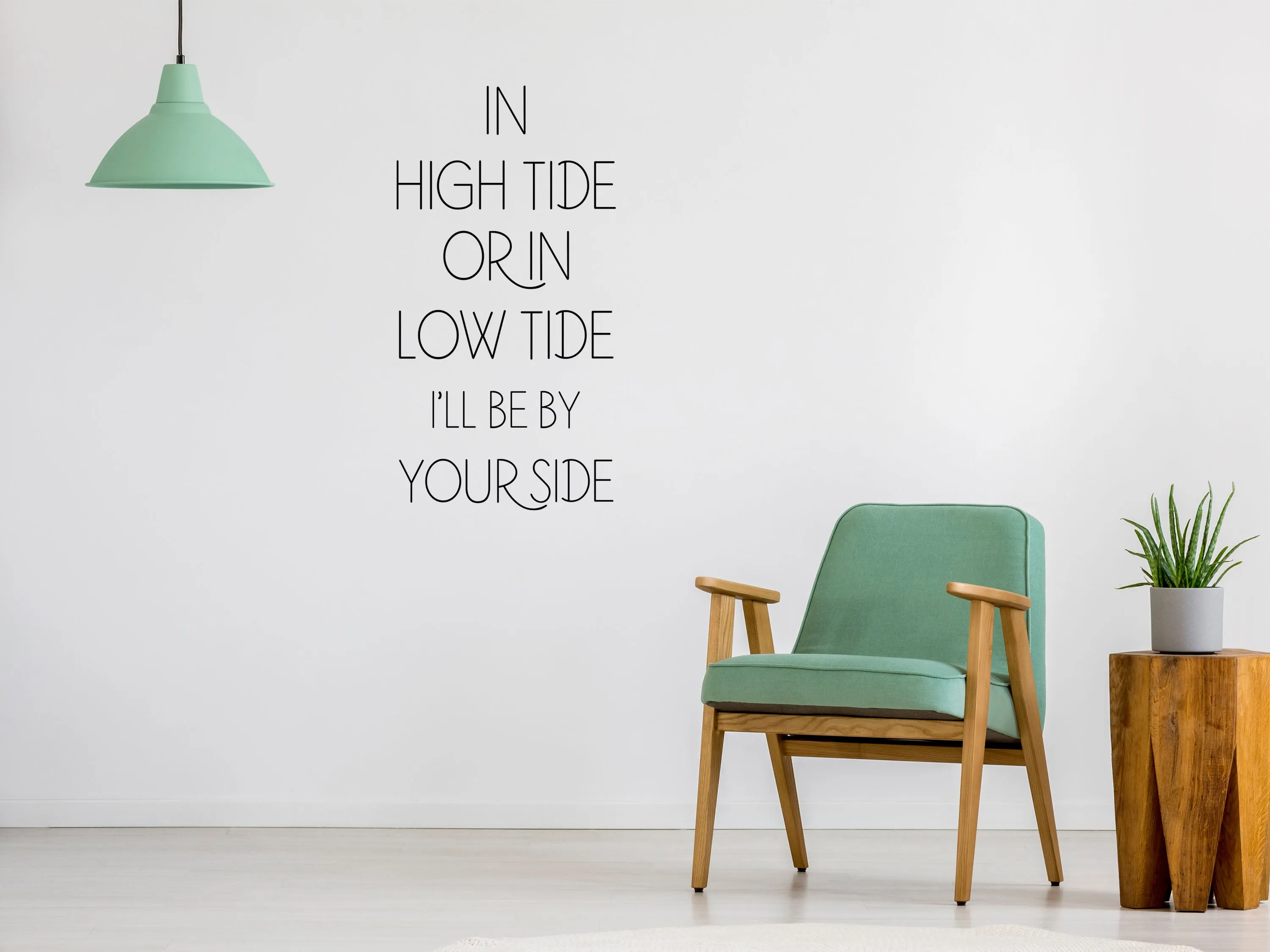 In High Tide or Low Tide Living Room Wall Decal