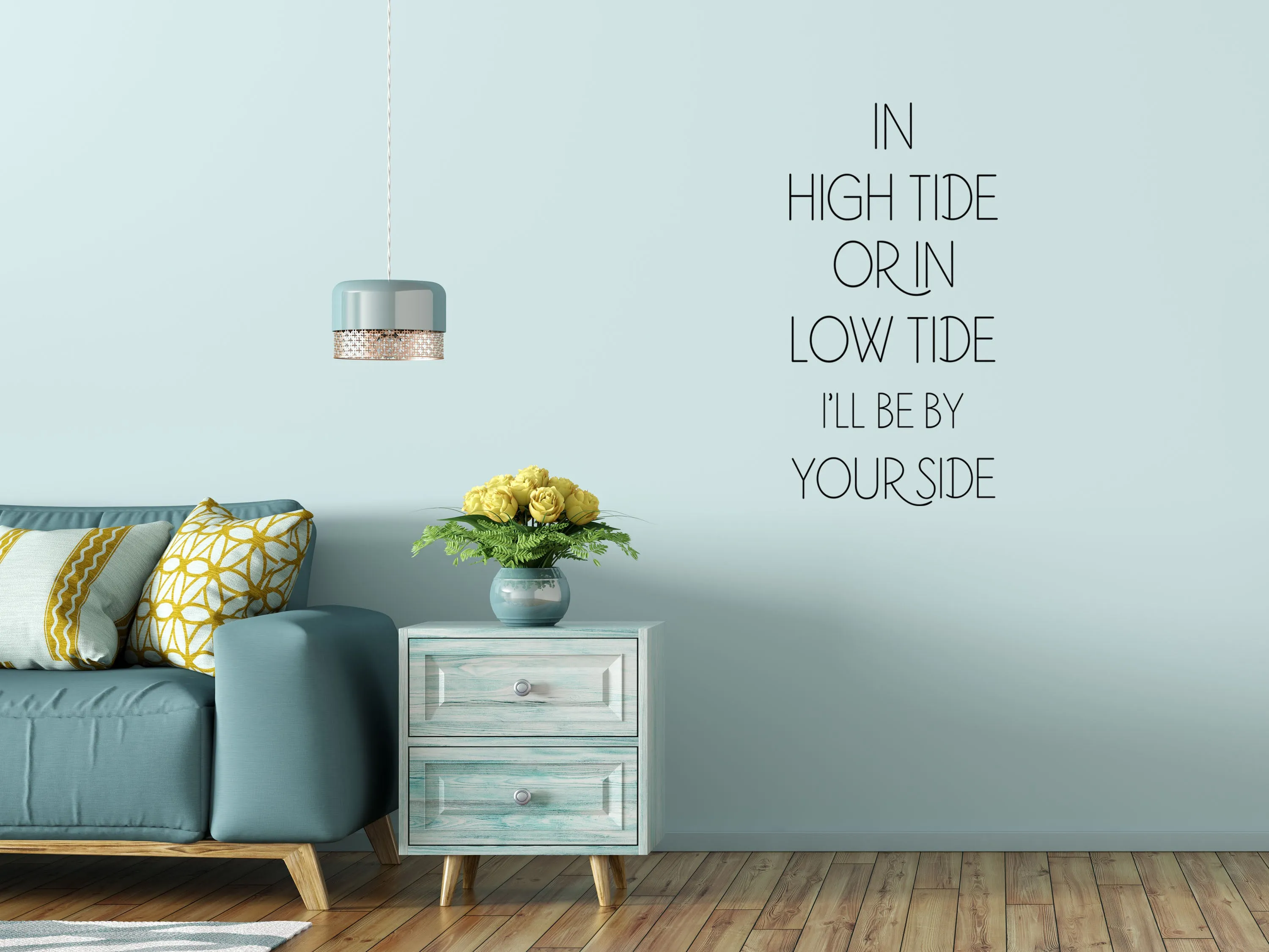 In High Tide or Low Tide Living Room Wall Decal