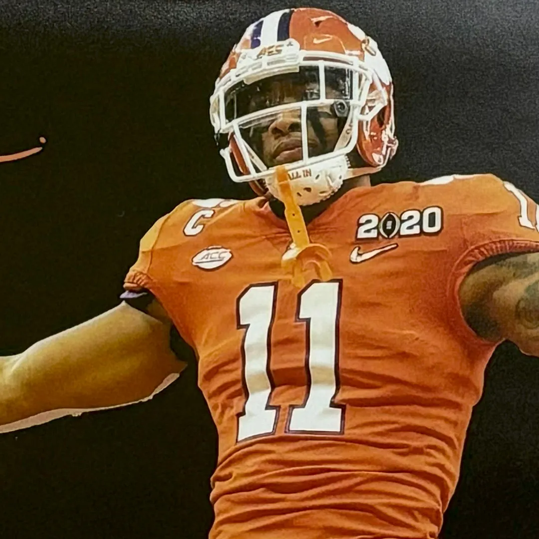 Isaiah Simmons Signed Clemson Tigers Framed 11x14 Photo