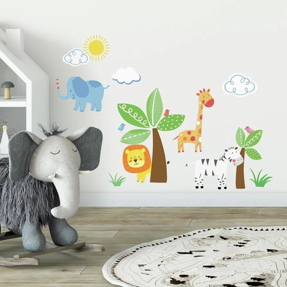 Jungle Friends Wall Decals