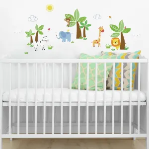 Jungle Friends Wall Decals