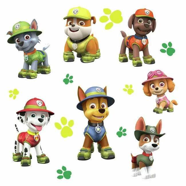 Jungle Paw Patrol Giant Wall Decals