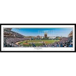 Kansas City Royals True Blue Tradition"  - 13.5"x39" Standard Black Frame"