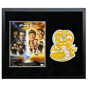 Karate Kid Ralph Macchio Hand Signed & Framed 11x14 Photo (JSA)