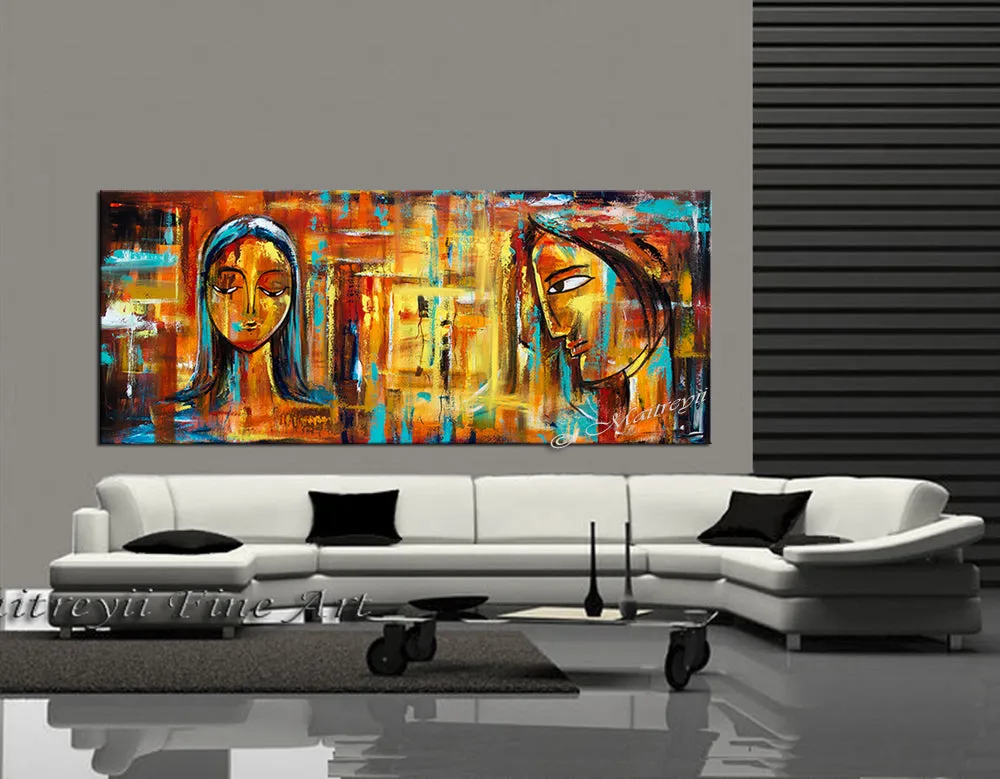 Large Wall Art Figurative - Divine Love 4