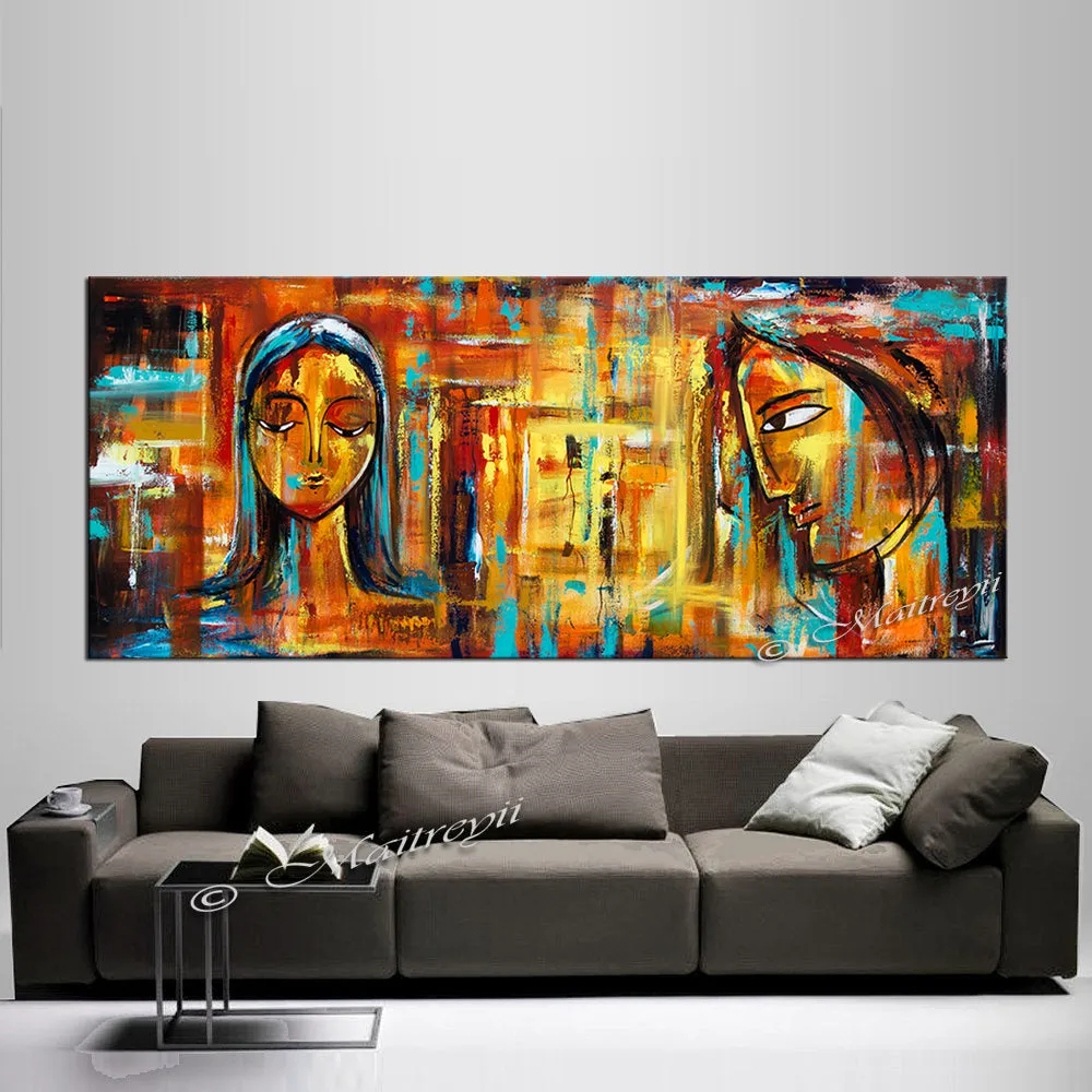 Large Wall Art Figurative - Divine Love 4