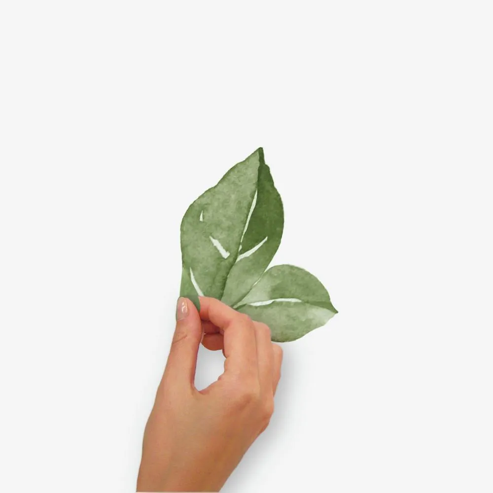 Leaf Twig Peel and Stick Giant Wall Decals