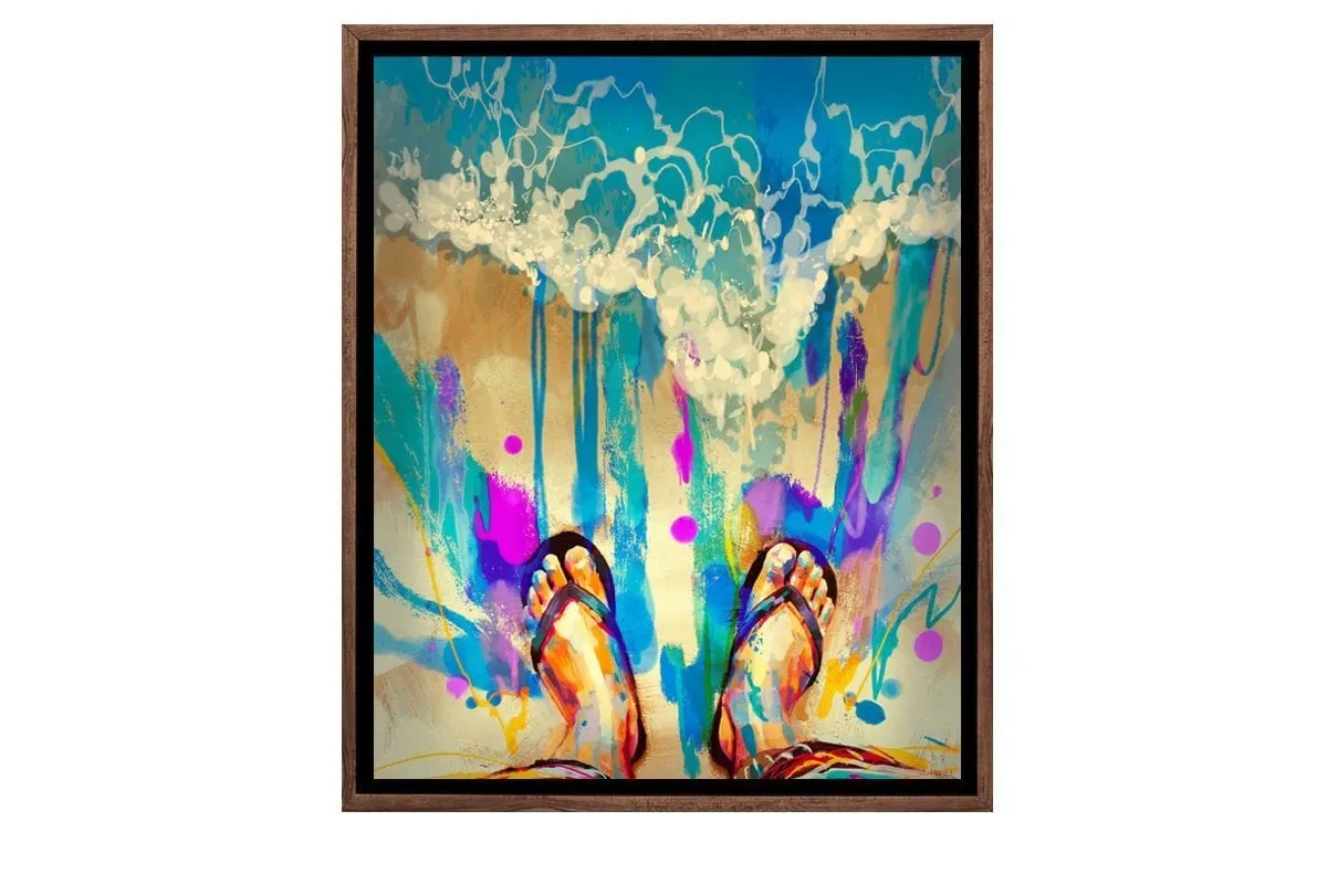 Life's a Beach | Canvas Art Print