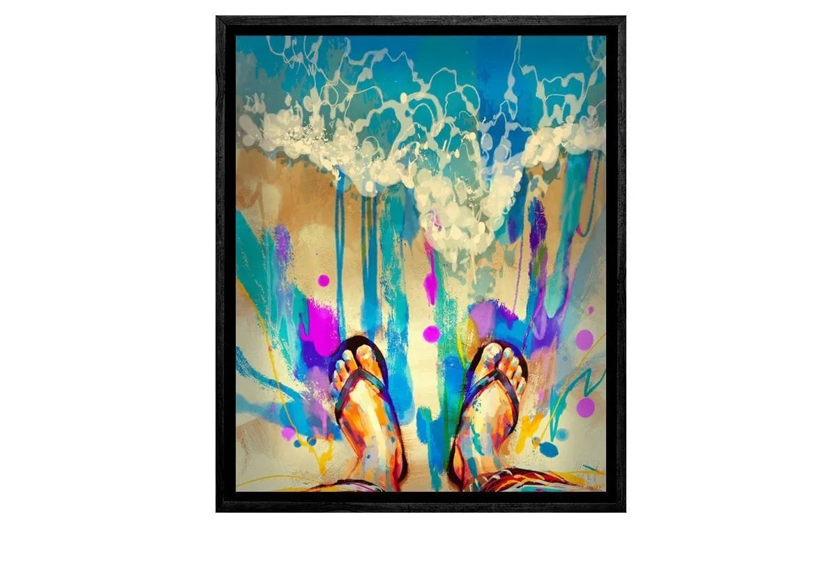 Life's a Beach | Canvas Art Print