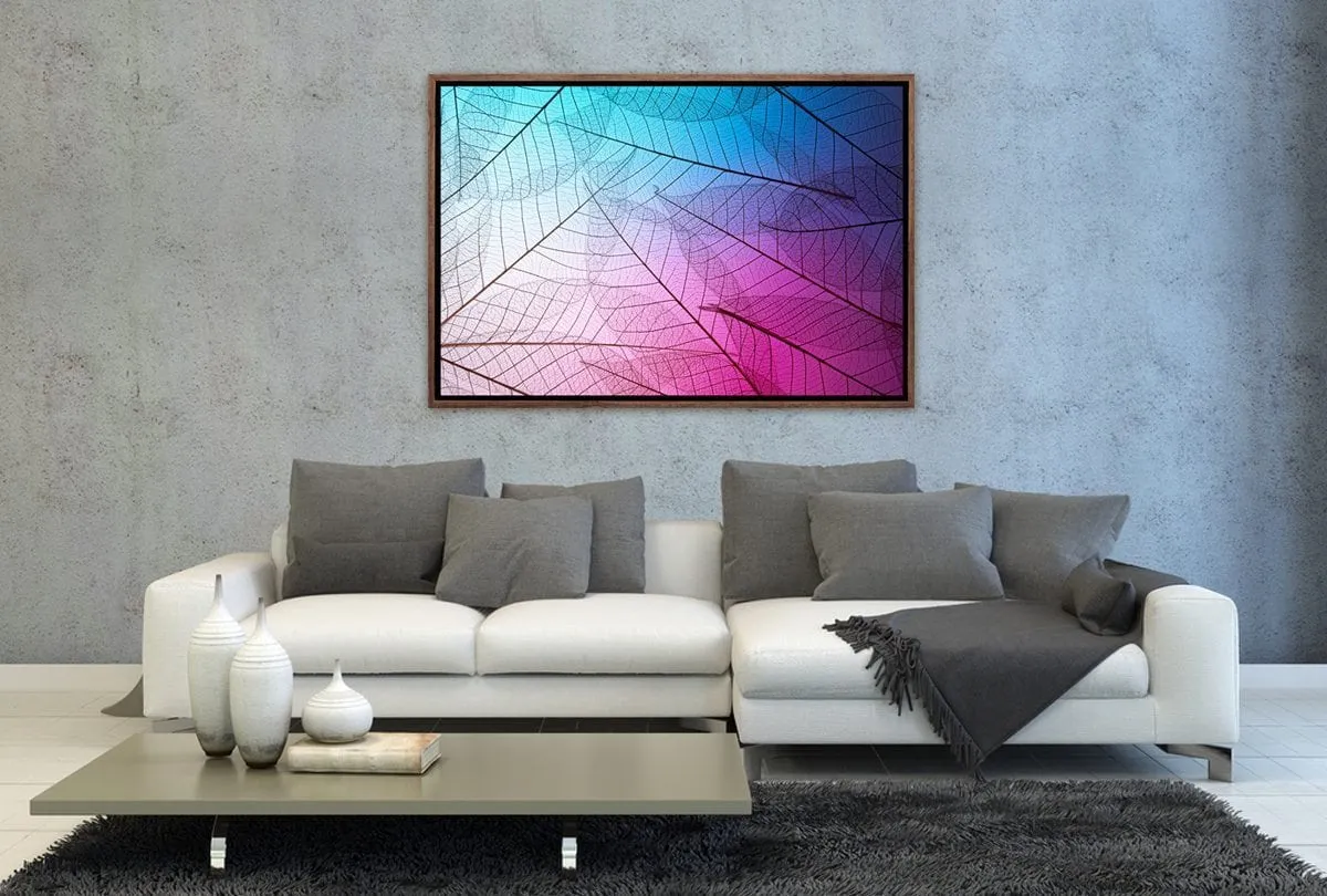 Luminous Leaves | Canvas Art Print