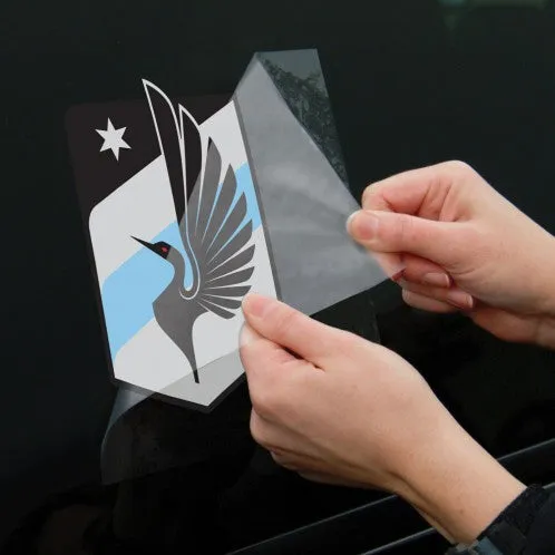 Minnesota United FC 2-pack 4" x 4" Perfect Cut Color Decals