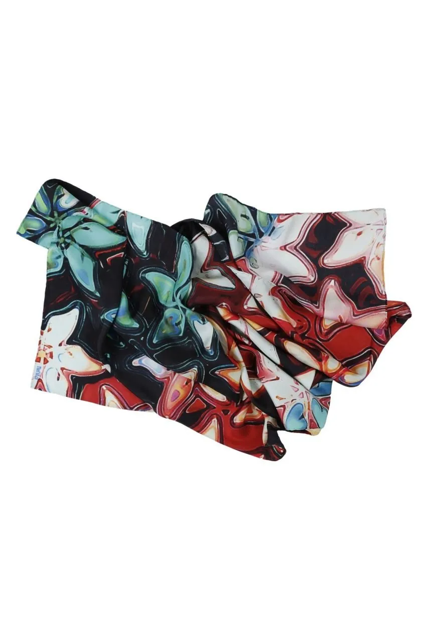 NEW COLLECTION / Silk Shawl, FLAME Collection