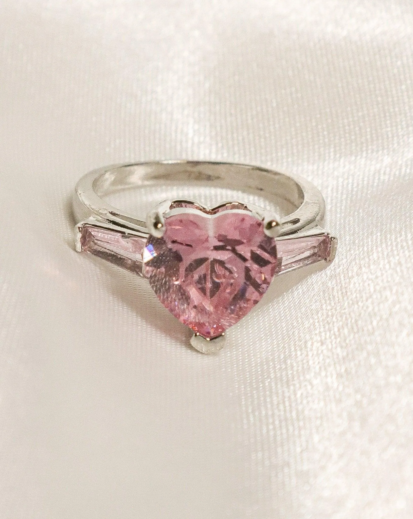 Paola Gem Heart Ring