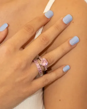 Paola Gem Heart Ring