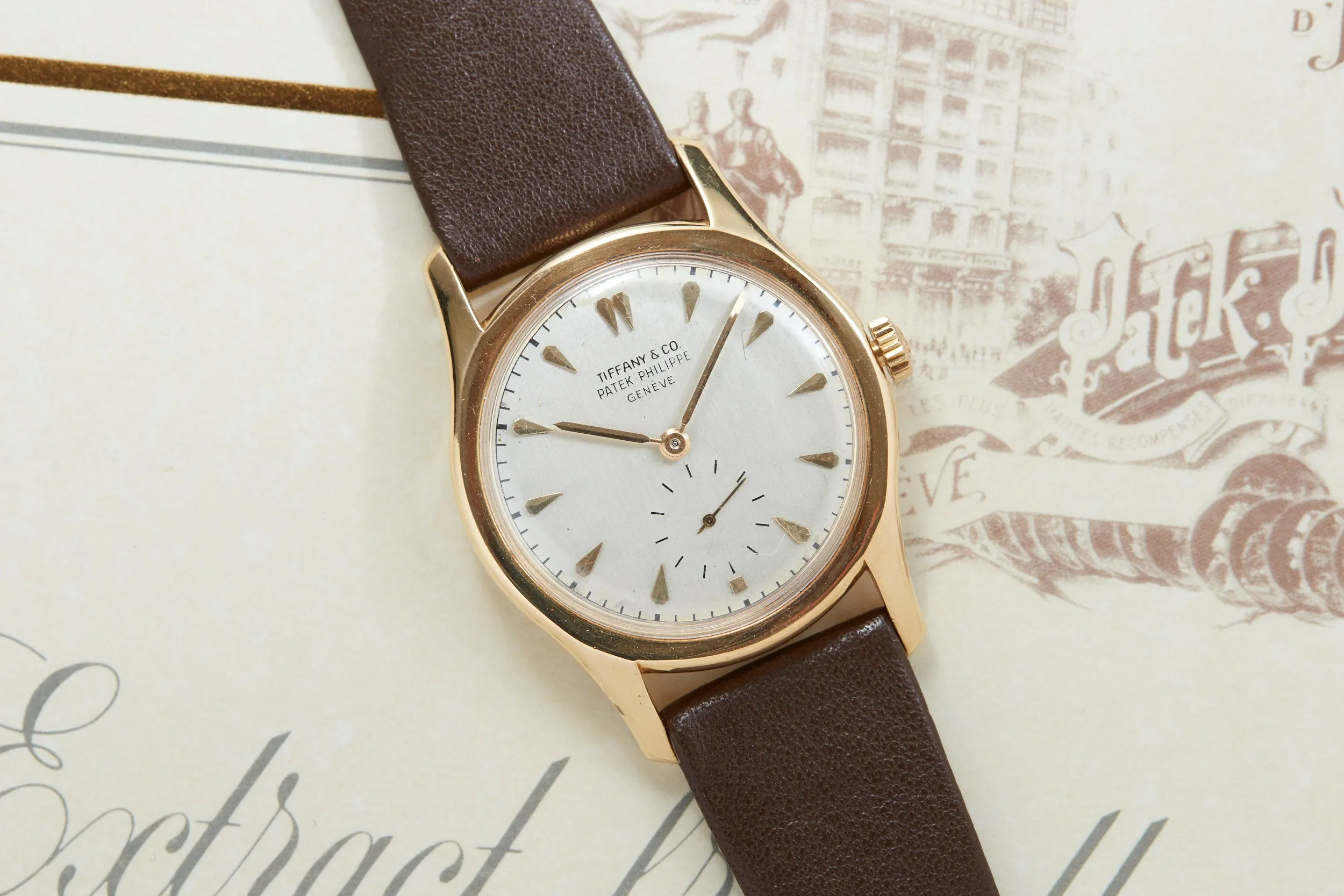 Patek Philippe Calatrava Retailed by Tiffany & Co.