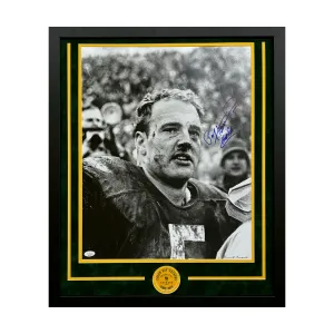 Paul Hornung Hand Signed & Framed Green Bay Packers 16x20 Football Photo