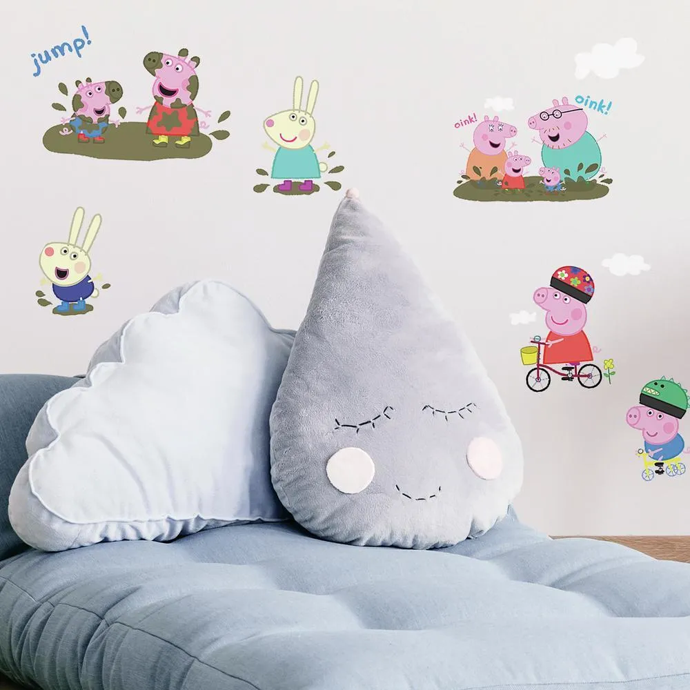 Peppa Pig Peel and Stick Wall Decals