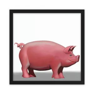 Pig Framed Poster