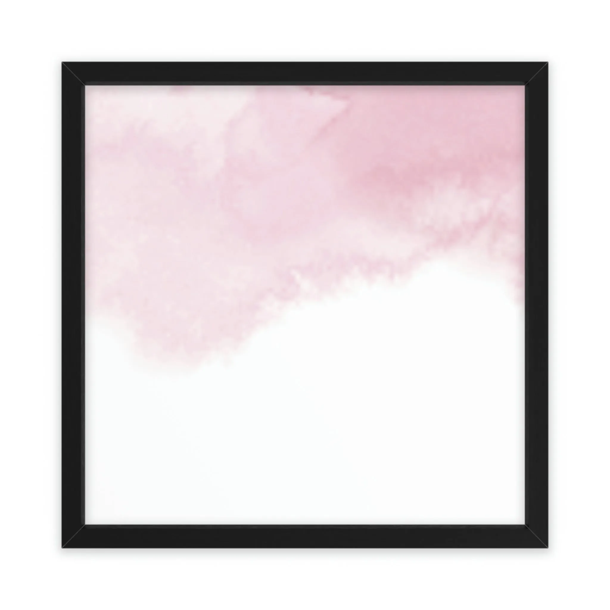 Pink Clouds Framed Poster