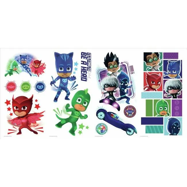 PJ Masks Peel and Stick Wall Decals