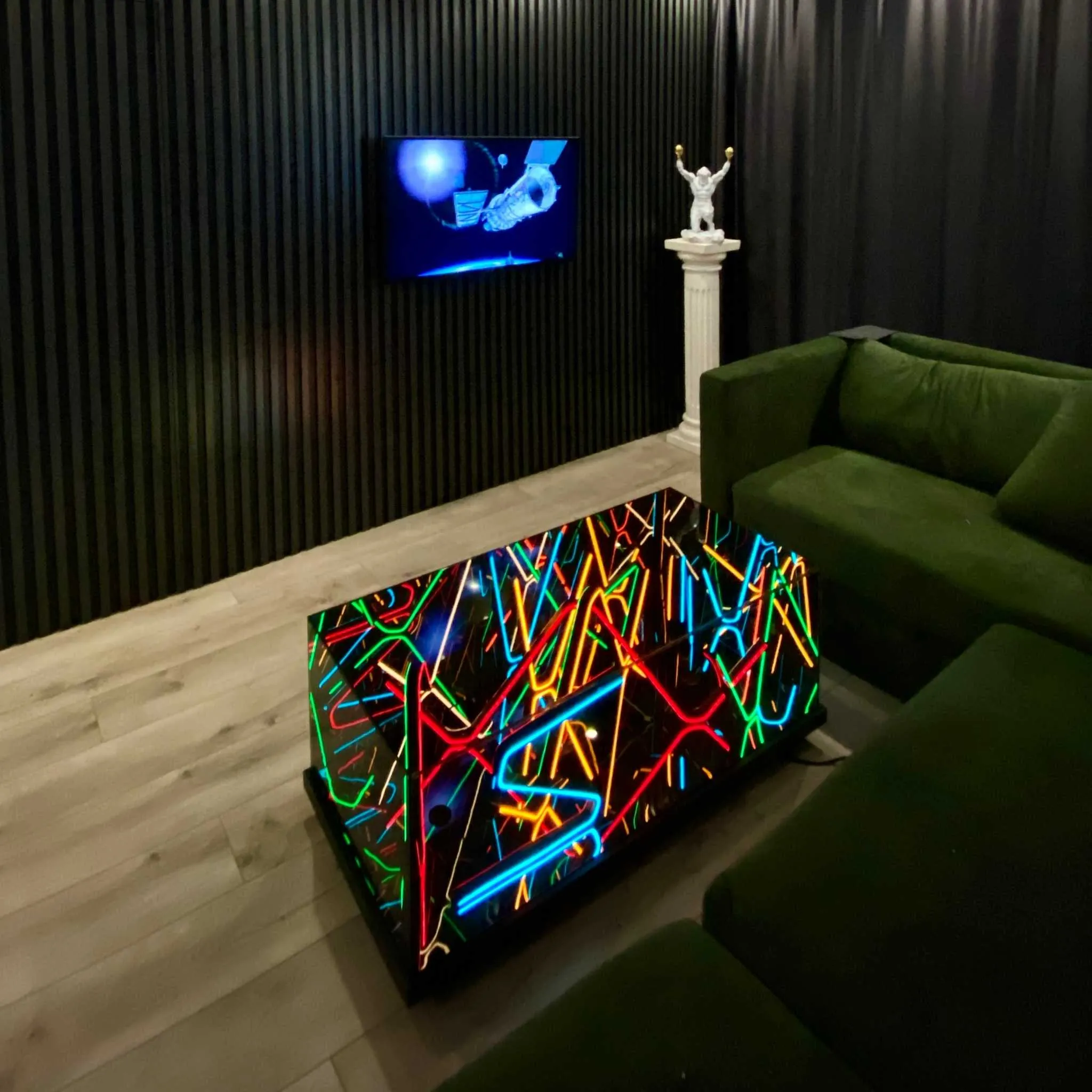 Radiant Neon Coffee Table