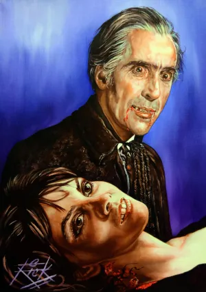 Rick Melton - Dracula AD 1972 II  - Classic Horror - Art Print