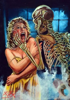 Rick Melton - House on the Haunted Hill -  Art Print