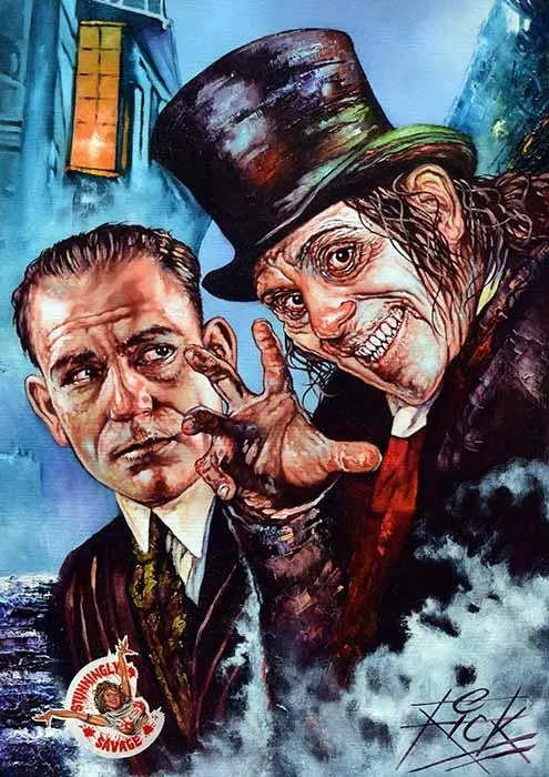 Rick Melton - Lon Chaney Snr - Classic Horror - Art Print