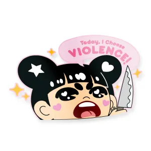 Rin Rin "Violence" Peeker Decal Sticker