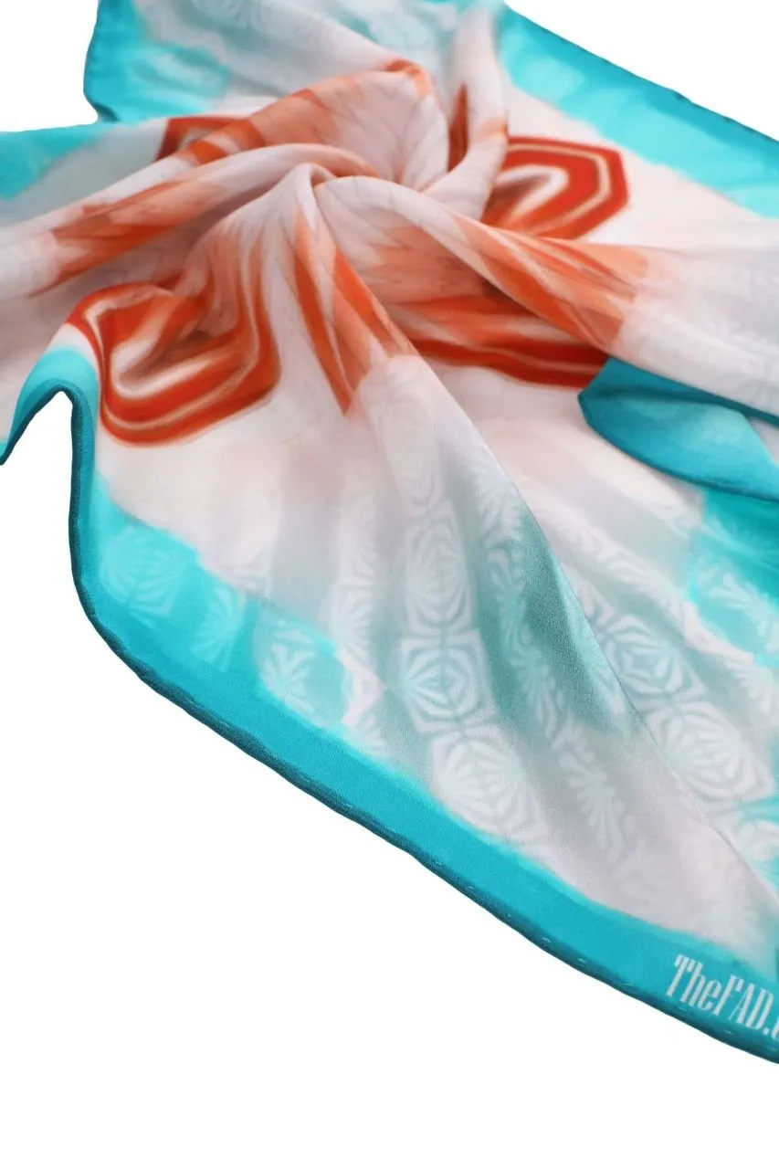 Silk Crepe Scarf, MARE Collection