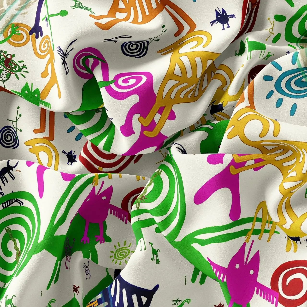 Silk Scarf, MARE Collection