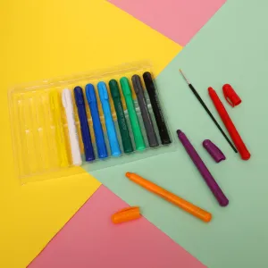 Silky Crayon Pens