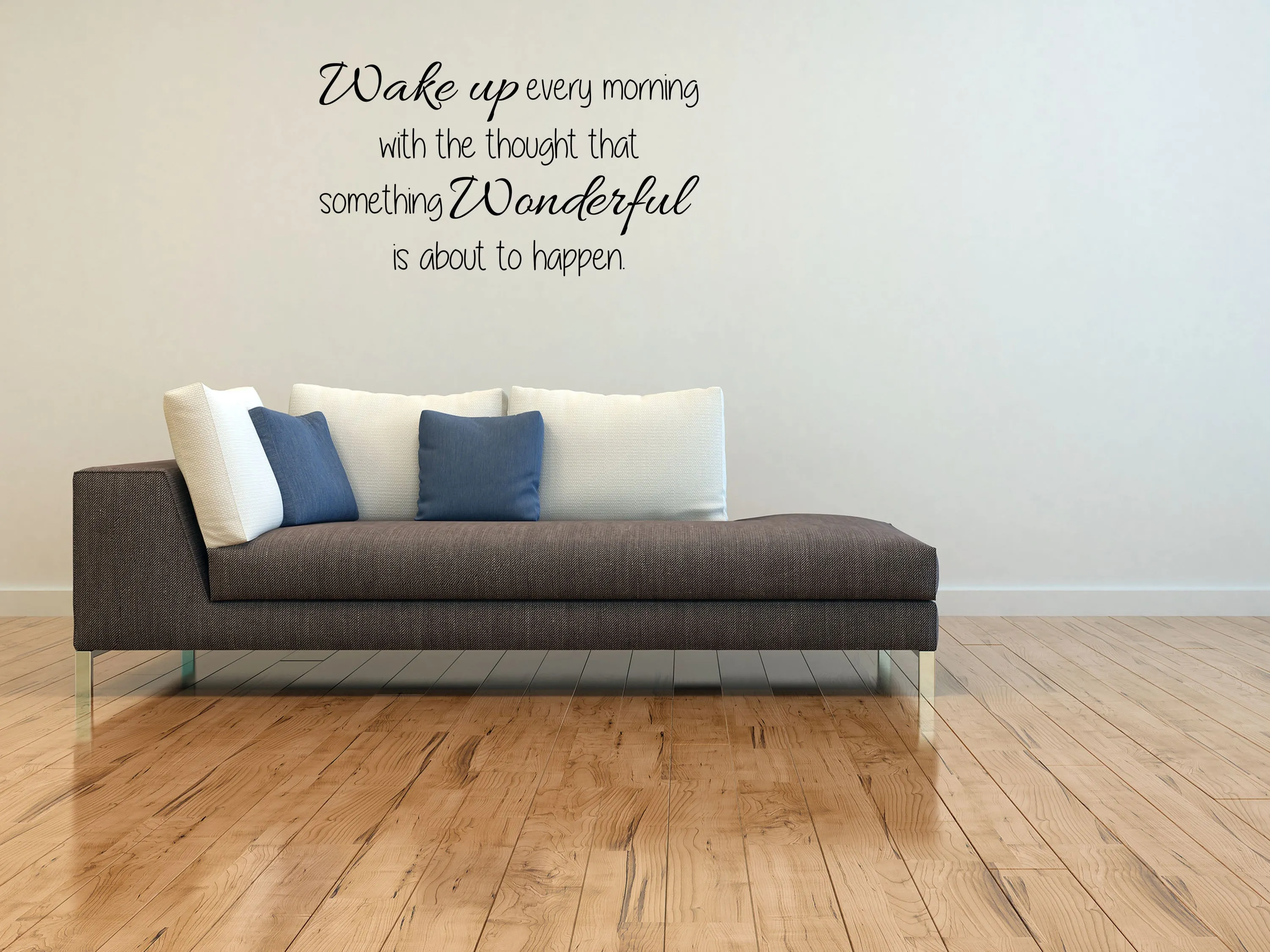 Wake Up Every Morning Bedroom Wall Decal - Bedroom Wall Sticker