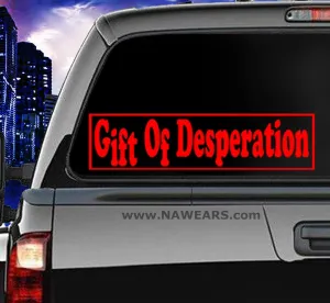 Win Decal - Gift Of Desperation Decals